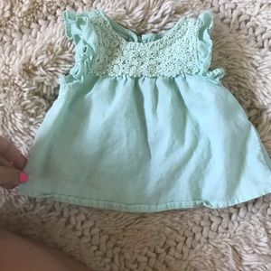 Old navy light teal top